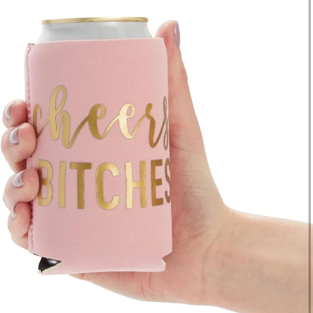 12-Pack Insulated Beer Can Cooler Sleeves, 12 oz, Bridal Showers & Bachelorette